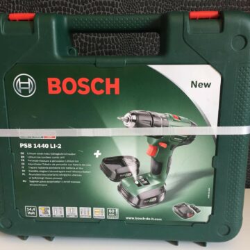 visseuse Bosch PSB 14,4 LI 2 Coffrets - 2 Batteries - DAS Système