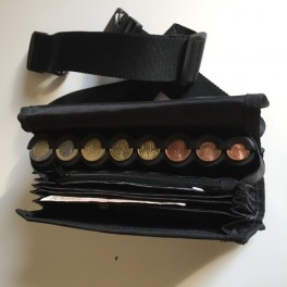 Sacoche de service pour pièces de monnaie et billets en PVC - DAS Système